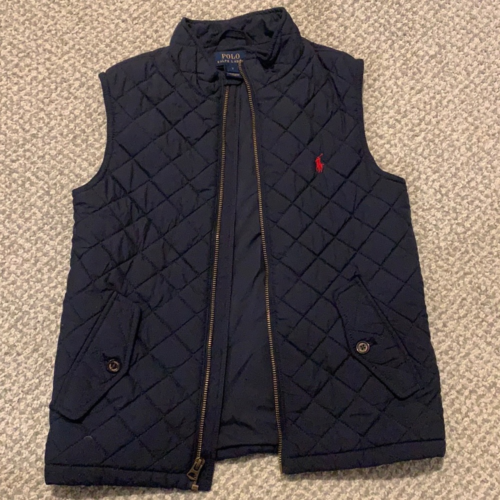 Boys Polo by Ralph Lauren Quilted Vest